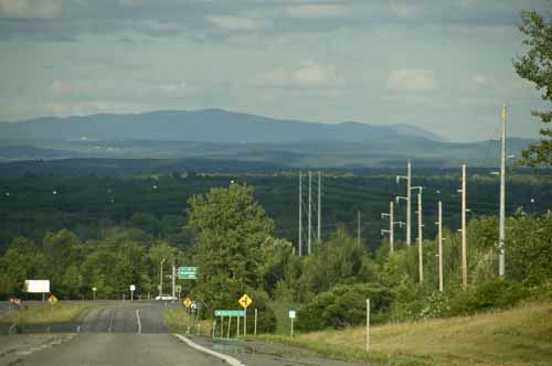 FIRST VIEW OF THE MOUNTAINS
