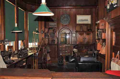 STATION MASTER WILL BE BACK IN A MINUTE!